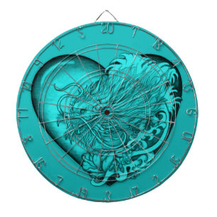 Cible De Fléchettes Dragon Heart