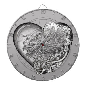 Cible De Fléchettes Dragon Heart