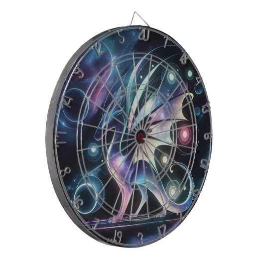 Cible De Fléchettes Dragon papillon spatial (Devant gauche)