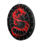 Cible De Fléchettes Dragon rouge (Devant droit)