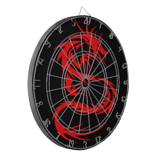 Cible De Fléchettes Dragon rouge (Devant gauche)