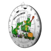 Cible De Fléchettes Dragons - Joyeux Halloween ! Aujourd'hui je vais c (Devant droit)