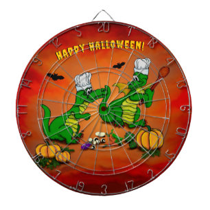 Cible De Fléchettes Dragons - Joyeux Halloween ! Aujourd'hui je vais c