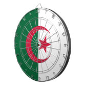 Cible De Fléchettes Drapeau Algérie (Devant droit)