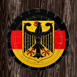 Cible De Fléchettes Drapeau allemand Tableau de bord & Allemagne / Jeu<br><div class="desc">Tableau noir : fléchettes allemandes et drapeaux allemands,  jeux de plaisir en famille - amour mon pays,  jeux d'été,  vacances,  fête des pères,  fête d'anniversaire,  étudiants de l'université / fans de sports</div>