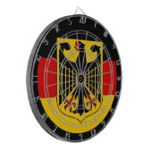 Cible De Fléchettes Drapeau allemand Tableau de bord & Allemagne / Jeu (Devant gauche)