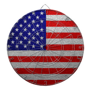 Cible De Fléchettes Drapeau américain