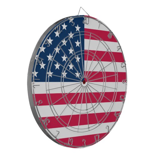 Cible De Fléchettes Drapeau américain (Devant gauche)