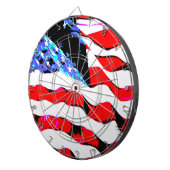 Cible De Fléchettes Drapeau américain (Devant droit)