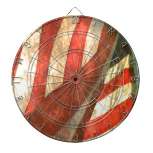 Cible De Fléchettes Drapeau américain