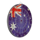 Cible De Fléchettes Drapeau australien style ancien (Devant gauche)