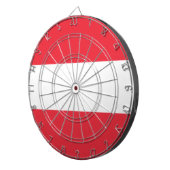 Cible De Fléchettes Drapeau Autriche (Devant droit)