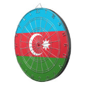 Cible De Fléchettes Drapeau azerbaïdjanais (Azerbaïdjan) (Devant droit)