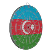 Cible De Fléchettes Drapeau azerbaïdjanais (Azerbaïdjan) (Devant gauche)