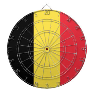 Cible De Fléchettes Drapeau belge