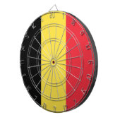 Cible De Fléchettes Drapeau belge (Devant droit)