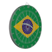 Cible De Fléchettes Drapeau brésilien (Devant gauche)