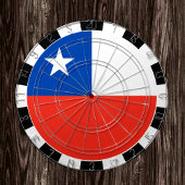 Cible De Fléchettes Drapeau chilien & Drapeau chilien / plateau de jeu