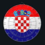 Cible De Fléchettes Drapeau Croatie<br><div class="desc">Drapeau Croatie</div>