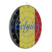 Cible De Fléchettes Drapeau de Belgique (Devant gauche)