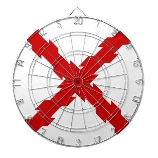 Cible De Fléchettes Drapeau de Bourgogne (Devant)