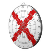 Cible De Fléchettes Drapeau de Bourgogne (Devant droit)