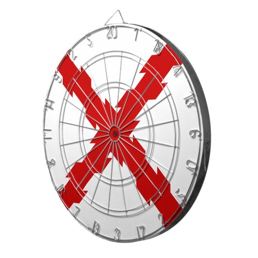 Cible De Fléchettes Drapeau de Bourgogne (Devant droit)