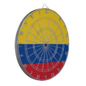 Cible De Fléchettes Drapeau de Colombie (Devant gauche)