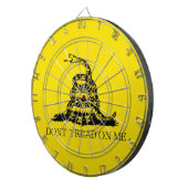 Cible De Fléchettes Drapeau de crotale de Gadsden : Guerre révolutionn (Devant droit)