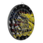 Cible De Fléchettes Drapeau de Gadsden - liberté ou mort (Devant gauche)