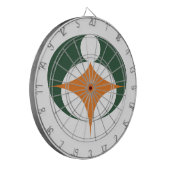 Cible De Fléchettes Drapeau de Koga, Shiga, Japon (Devant gauche)