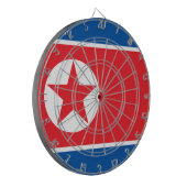 Cible De Fléchettes Drapeau de la Corée du Nord (RPDC) (Devant gauche)