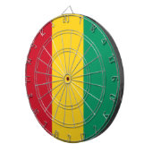 Cible De Fléchettes Drapeau de la Guinée (pays africain) (Devant droit)