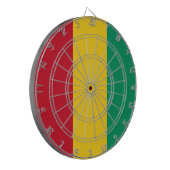 Cible De Fléchettes Drapeau de la Guinée (pays africain) (Devant gauche)