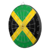 Cible De Fléchettes Drapeau de la Jamaïque (Devant droit)