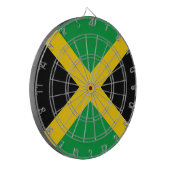 Cible De Fléchettes Drapeau de la Jamaïque (Devant gauche)