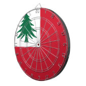 Cible De Fléchettes Drapeau de la Nouvelle-Angleterre (Devant droit)