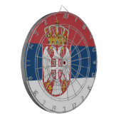 Cible De Fléchettes Drapeau de la Serbie (Devant gauche)