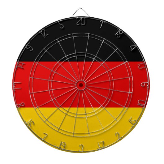 Cible De Fléchettes Drapeau de l'Allemagne (Deutschland) (Devant)