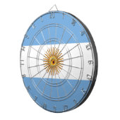 Cible De Fléchettes Drapeau de l'Argentine (Devant droit)