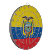 Cible De Fléchettes Drapeau de l'Équateur (Devant gauche)