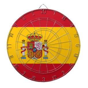 Cible De Fléchettes Drapeau de l'Espagne