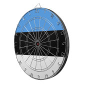 Cible De Fléchettes Drapeau de l'Estonie (Devant droit)