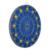 Cible De Fléchettes Drapeau de l'Union européenne (UE) (Europe) (Devant gauche)