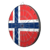 Cible De Fléchettes Drapeau de Norway (Devant droit)