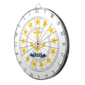 Cible De Fléchettes Drapeau de Rhode Island (État des États-Unis) (Devant droit)