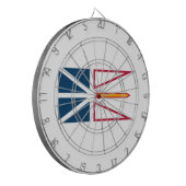 Cible De Fléchettes Drapeau de Terre-Neuve-et-Labrador (Canada) (Devant gauche)