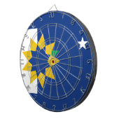 Cible De Fléchettes Drapeau de Topeka, Kansas (Devant droit)