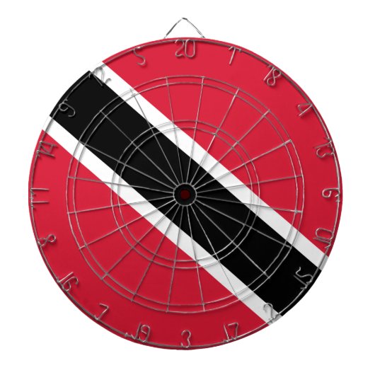 Cible De Fléchettes Drapeau de Trinité-et-Tobago (Devant)