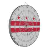 Cible De Fléchettes Drapeau de Washington D.C. (District de Columbia) (Devant gauche)